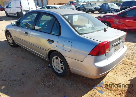 2001 Honda Civic Lx из США, поврежденный, VIN 2HGES16511H529772